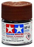 Tamiya 81706 Mini Acrylic XF-6 Copper/10ml