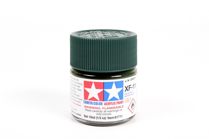 Tamiya 81711 Mini Acrylic XF-11 J.N. Green - 10ml