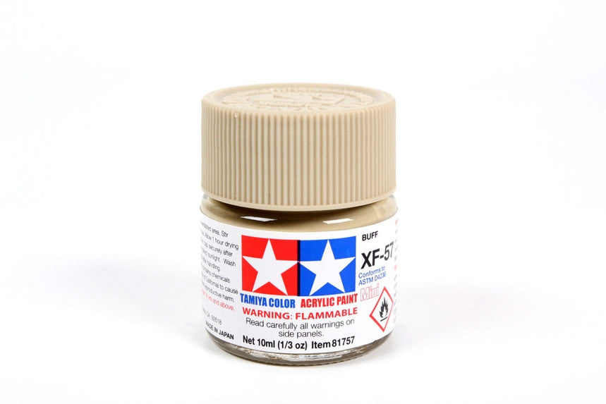 Tamiya 81757 Mini Acrylic XF-57 Buff - 10ml