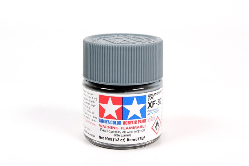 Tamiya 81782 Mini Acrylic XF-82 Ocean Gray 2 - 10ml