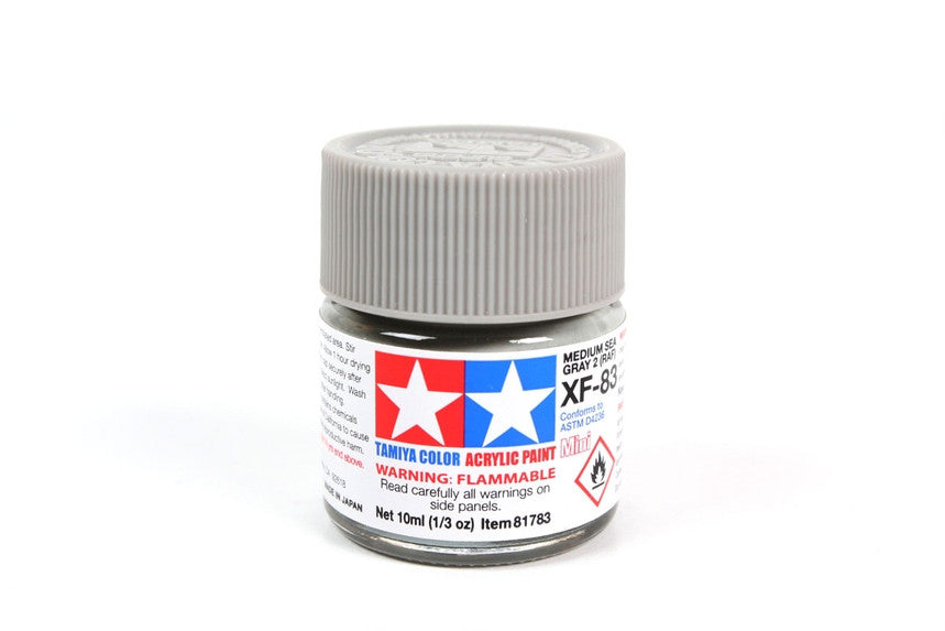 Tamiya 81783 Mini Acrylic XF-83 Medium Sea Gray 2 - 10ml