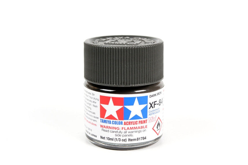 Tamiya 81784 Mini Acrylic XF-84 Dark Iron - 10ml