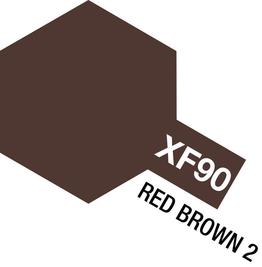 Tamiya 81790 Mini Acrylic XF-90 Red / Brown - 10ml