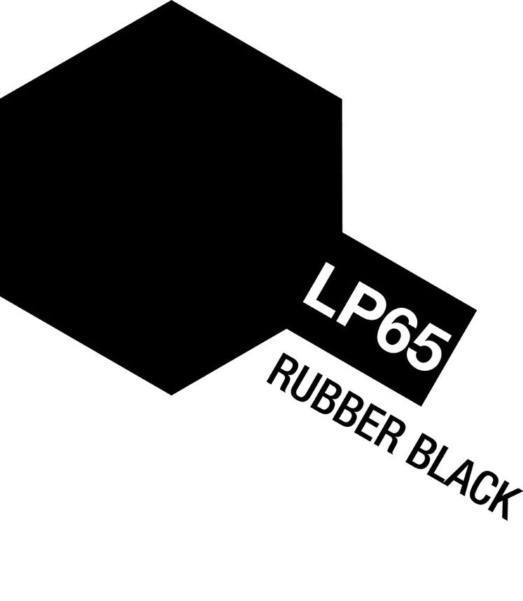 Tamiya 82165 Lacquer LP-65 Rubber Black