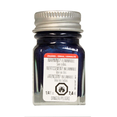 Testors 1109 Enamel Paint Artic Blue Metallic - 1/4oz