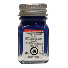 Testors 1111 Enamel Paint Gloss Dark Blue - 1/4oz