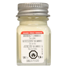 Testors 1117 Enamel Paint Light Ivory - 1/4oz