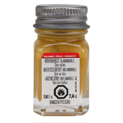 Testors 1119 Enamel Paint Honey - 1/4oz