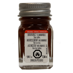 Testors 1140 Enamel Paint Gloss Brown - 1/4oz