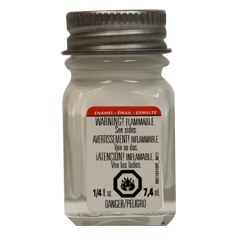 Testors 1145 Enamel Paint Gloss White - 1/4oz