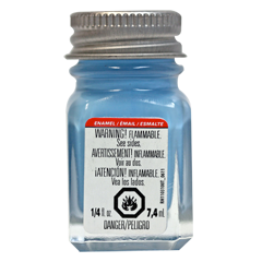 Testors 1162 Enamel Paint Flat Sky Blue 1162 - 1/4oz