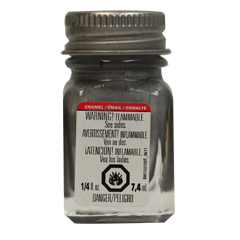 Testors 1180 Enamel Paint Flat Steel - 1/4oz
