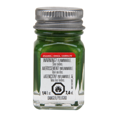 Testors 1192 Enamel Paint Bright Lime - 1/4oz