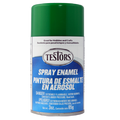 Testors 1224 Gloss Green Spray Enamel - 3oz