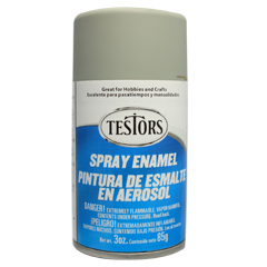 Testors 1226 Dark Aircraft Gray Spray Enamel - 3oz