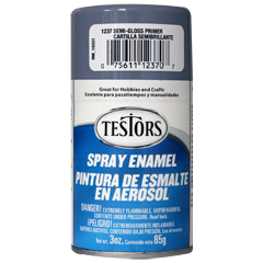Testors 1237 Primer Spray Enamel - 3oz