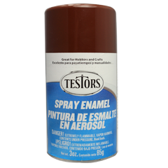 Testors 1240 Gloss Brown Spray Enamel - 3oz