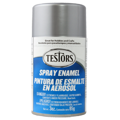 Testors 1246 Metallic Silver Spray Enamel - 3oz