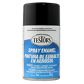 Testors 1247 Gloss Black Spray Enamel - 3oz