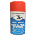 Testors 1250 Flat Red Spray Enamel - 3oz