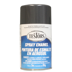 Testors 1253 Graphite Gray Metallic Enamel - 3oz