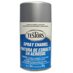 Testors 1290 Chrome Spray Enamel - 3oz