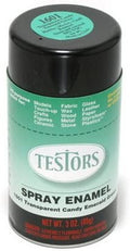 Testors 1601 Candy Green Enamel Spray 3oz.