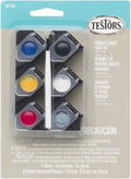 Testors 281224 Acrylic Paint Pod Set Primary Colors