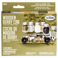 Testors 308937 Acrylic Paint Set Wooden Derby Car - Camo