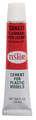 Testors 3501 Plastic Cement (5/8 oz)