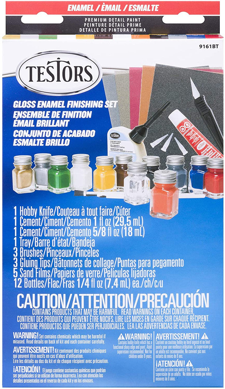 Testors 9161 Gloss Finishing Kit