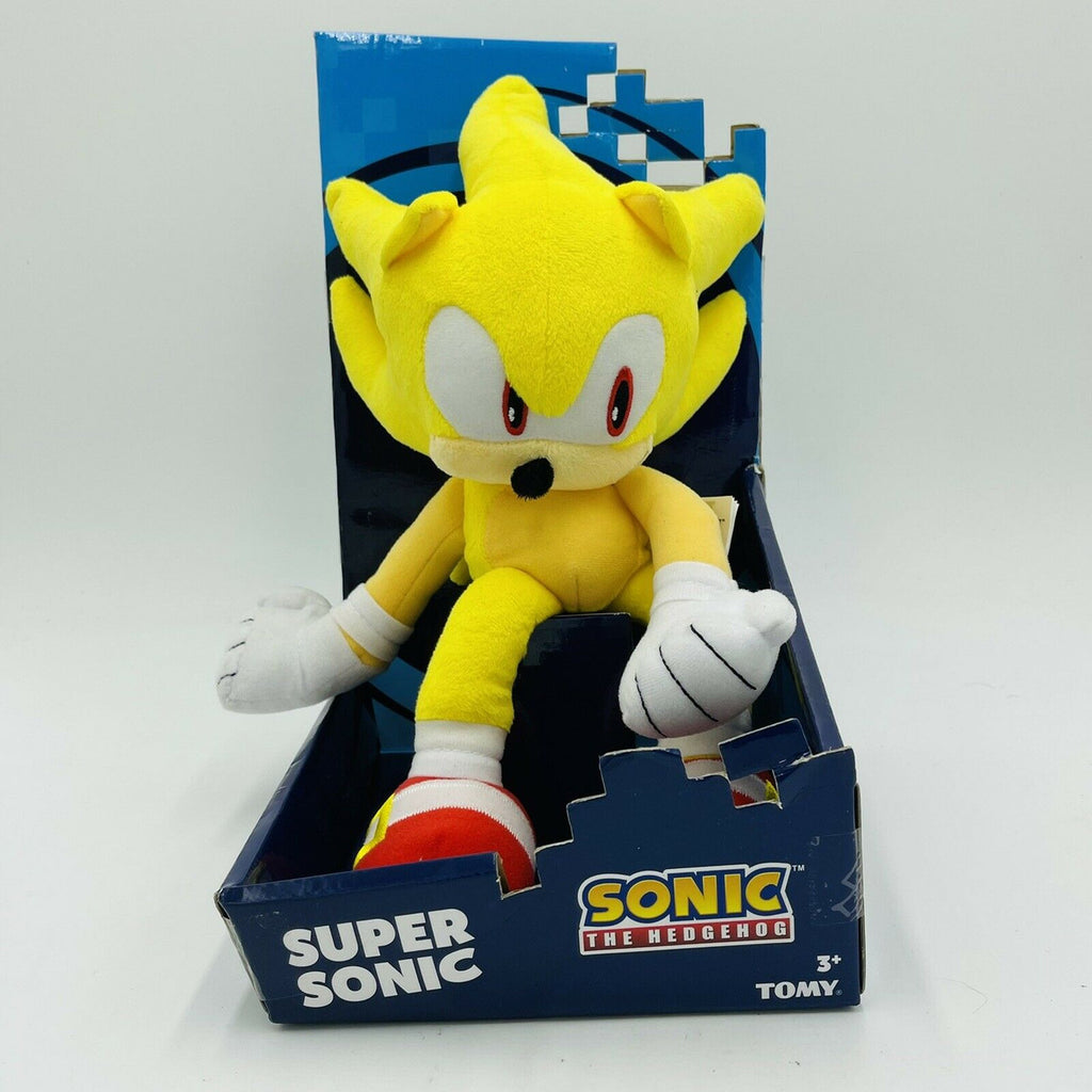 Tomy 22398 Sonic Super Plush Toy, Yellow, 12 inches