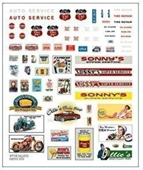Woodland Scenics N Pre-Fab Sonny's Super Service Kit