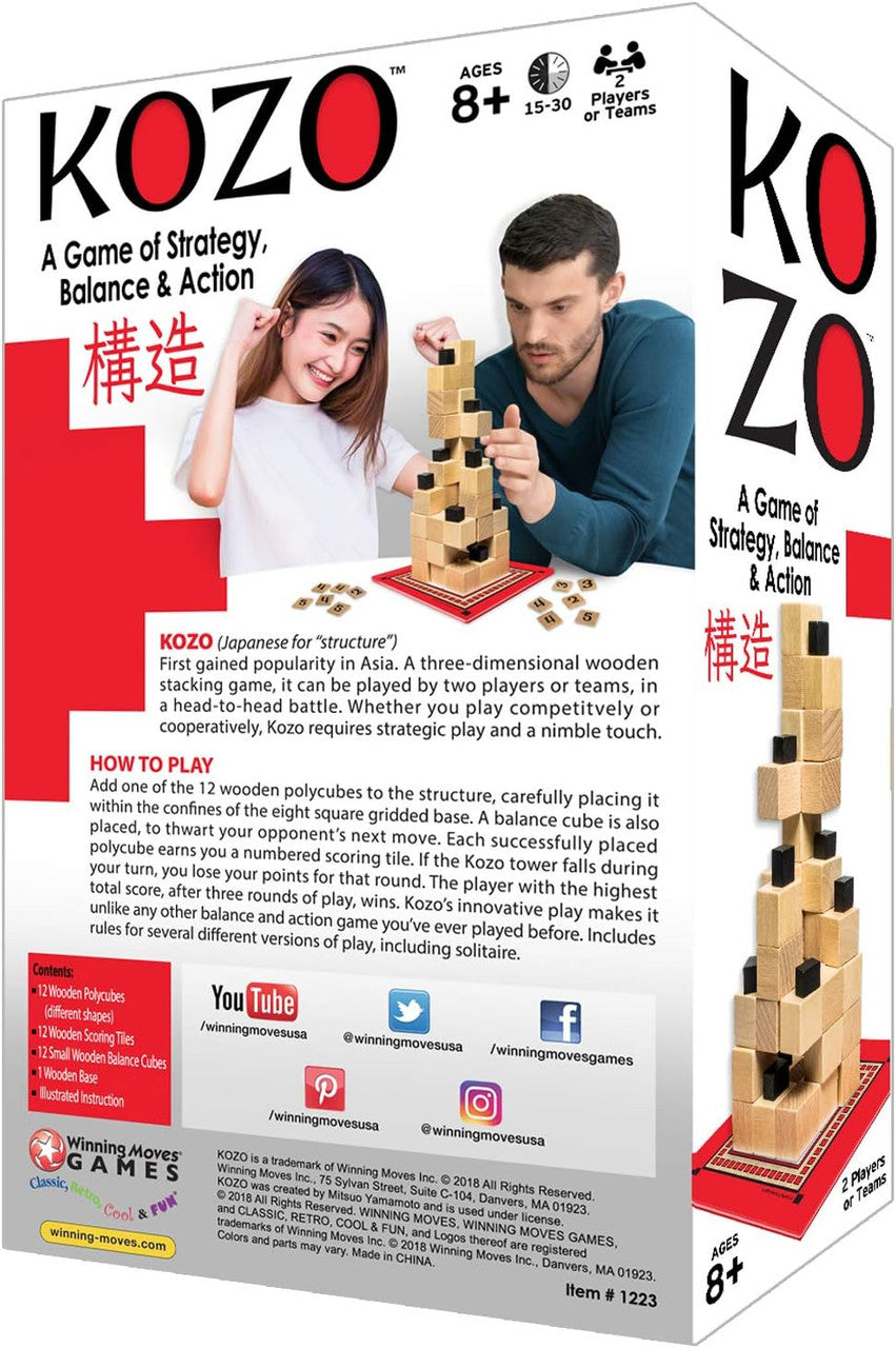 Winning Moves Games 1223 Kozo Wood Grain