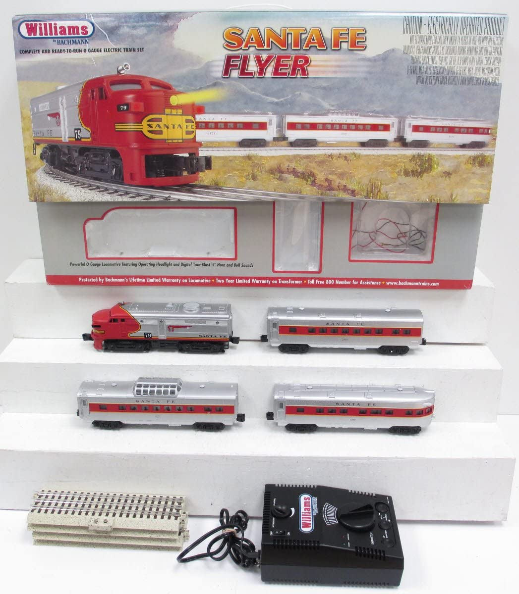 Bachmann 00321 O Gauge SF Flyer Passenger Set/Alco FA