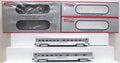 WLM 43104 O Gauge 72' Streamliners CB&Q - 2 Pack