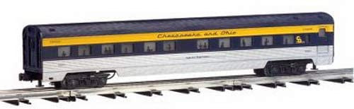WLM 43105 O Gauge 72' Streamliners C&O/2pk