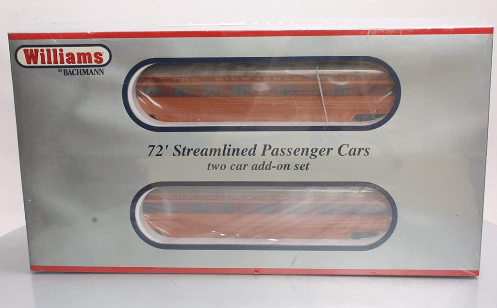 WLM 43120 O Gauge 72' Streamliners Milw.Rd./2pk