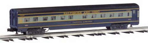 WLM 43152 O Gauge 72' Streamliners B&O/4pk