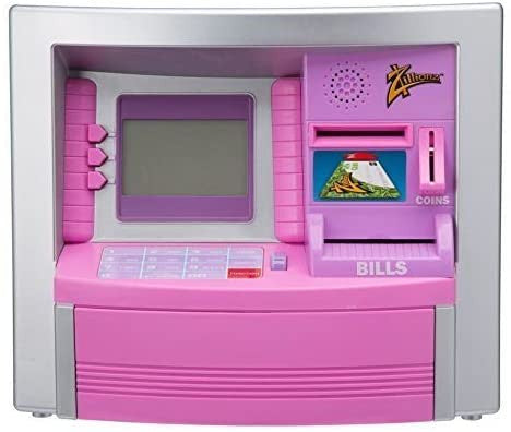 Zillionz 14205 Pink Savings Goal ATM