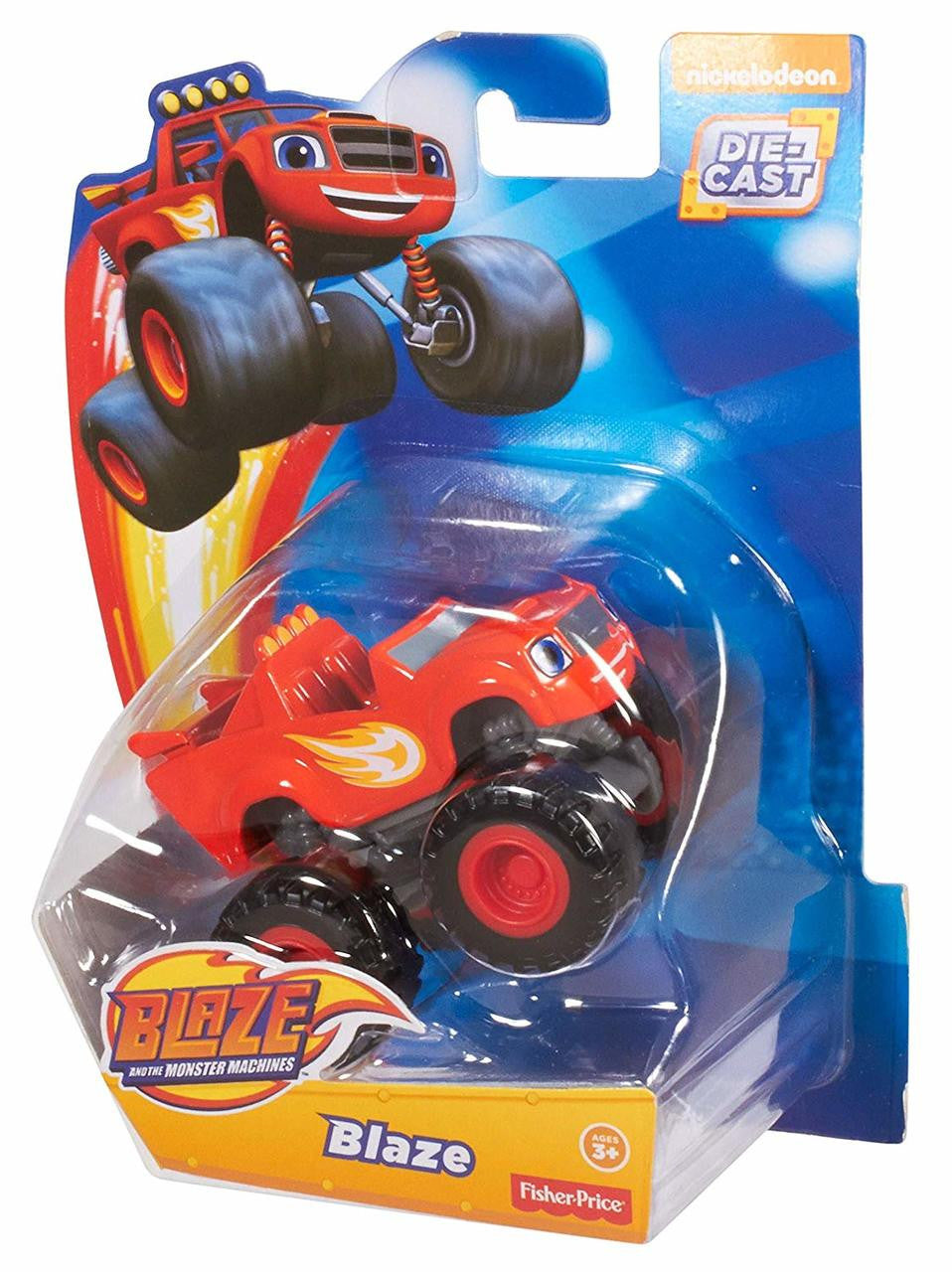 Fisher Price Nickelodeon Blaze & The Monster Machines - Blaze (Diecast Car)