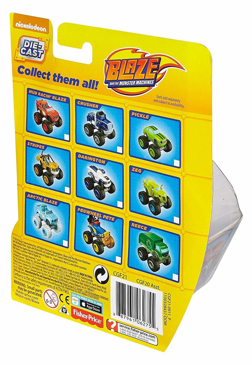 Fisher Price Nickelodeon Blaze & The Monster Machines - Blaze (Diecast Car)